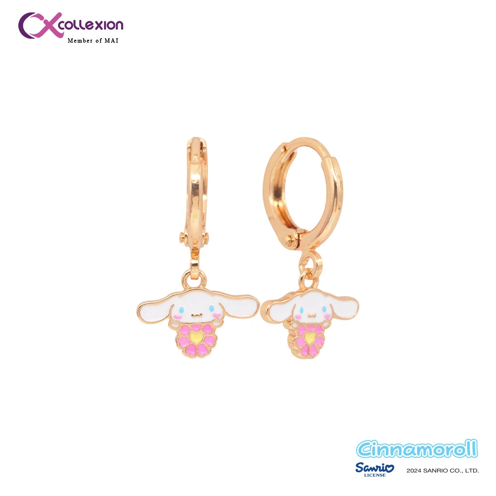 Collexion Chill Cinnamorol Gold Plated Earring Lapis Emas 0871240027