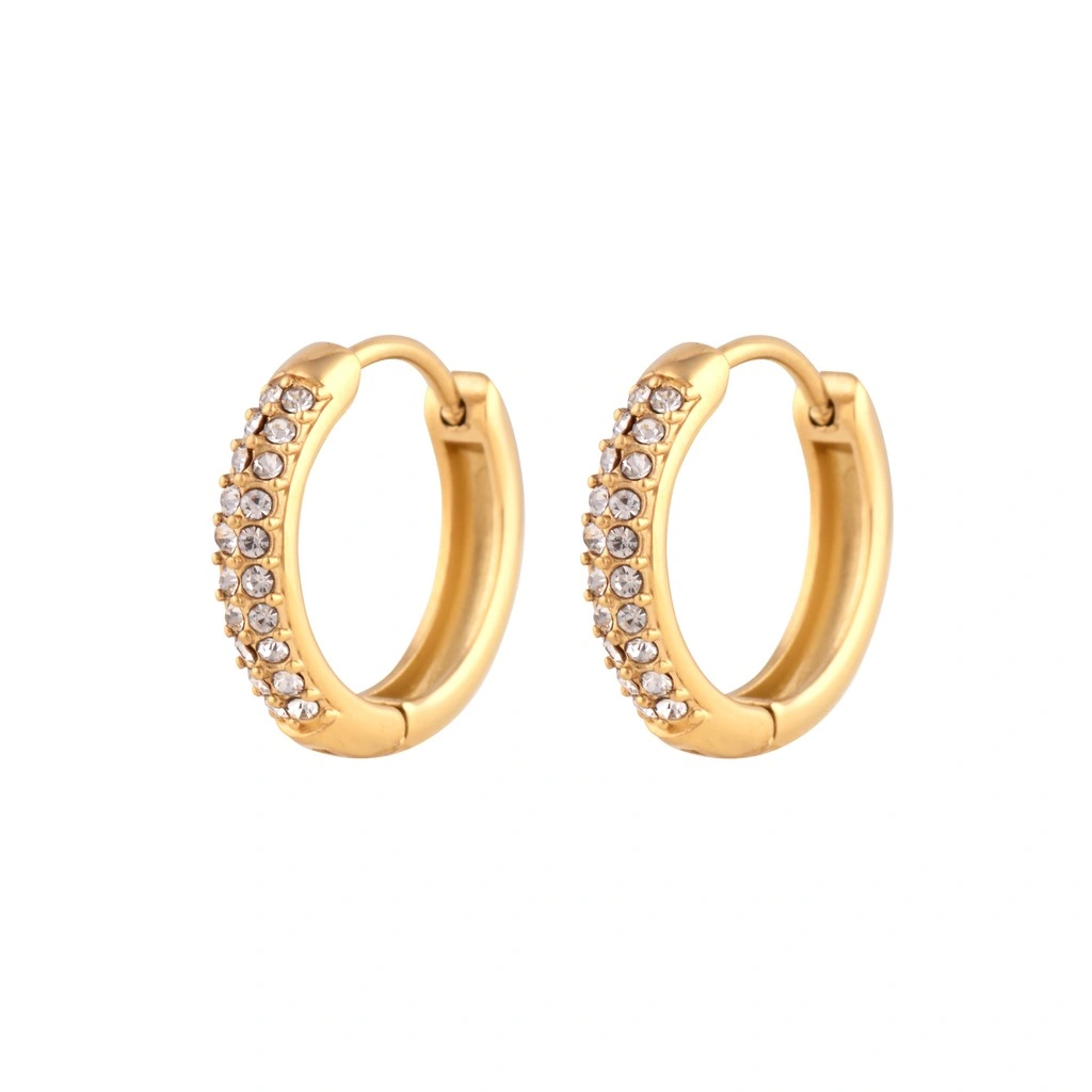 Panlandwoo - Anting Hoop Titanium Wanita Borealis