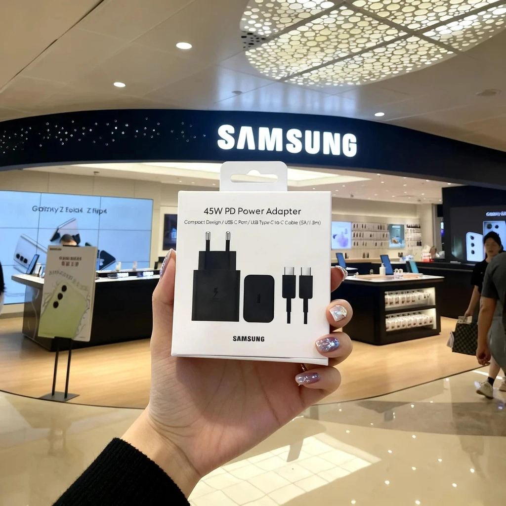 Charger SAMSUNG Type C Fast Charging 25 / 45W Adapter Data Kabel 3A / 5A Type C to Type C