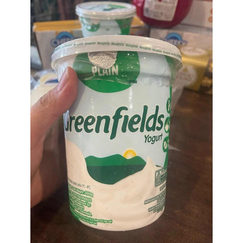 Greenfields Yogurt Yoghurt plain 1kg Original GA PAKAI GULA Exp rata-rata 30-40 hari