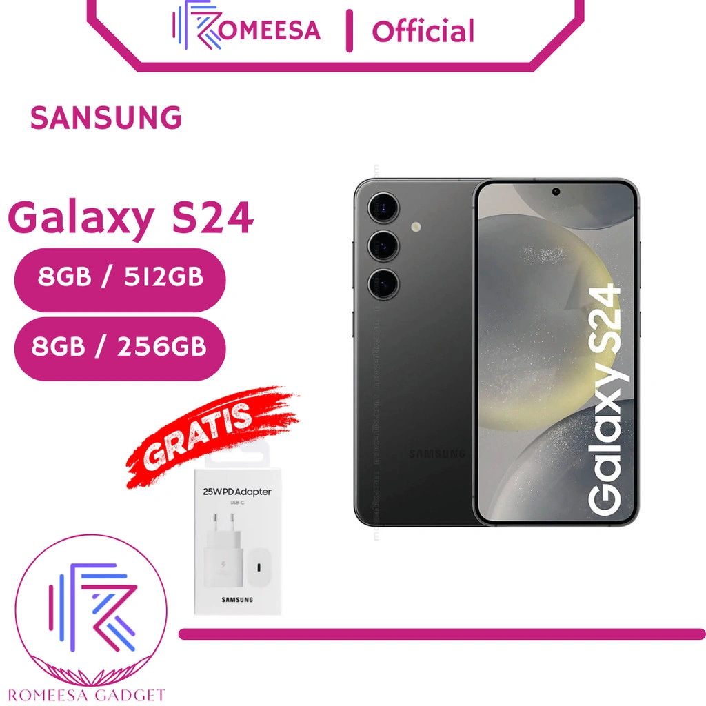 Samsung Galaxy S24 8GB/512GB I 8GB/256GB AI Smartphone GARANSI RESMI IMEI TERDAFTAR