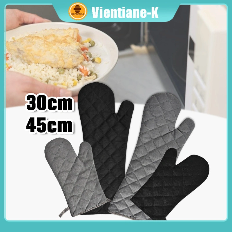 Oven Mitt 30cm 45cm / Sarung Tangan Oven Tahan Panas / Sarung Tangan Masak Baking