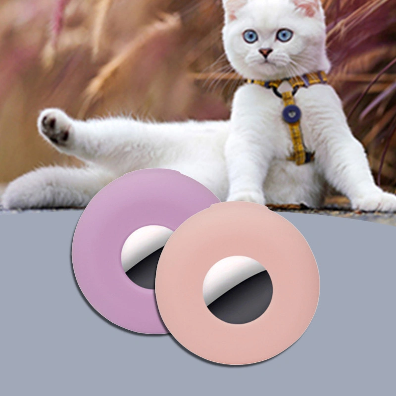 Silikon Cover Pelindung Airtag / Case Holder Smart Tag Untuk Pet Collar