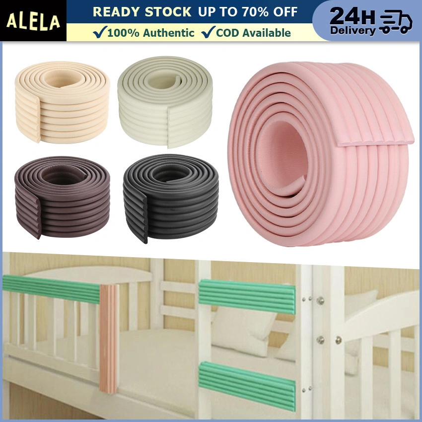 Pengaman Sudut Meja / Pelindung Ujung Meja 2M / Safety Table Edge Guard / Bumper Pelindung Bayi / 2 Meter Roll Protector Untuk Kursi Lemari Anak