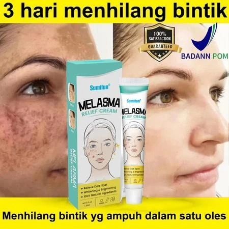 SUMIFUN Cream penghilang flek hitam Krim Pemutih Wajah glowing cepat Efektif membandel penghilang flek hitam 20g whitening freckle cream Hilangkan bintik hitam, perbaiki warna kulit