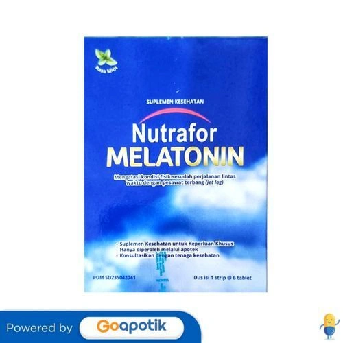 Nutrafor Melatonin Box 6 Tablet