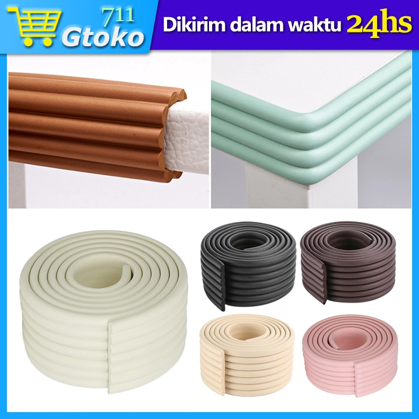 Pelindung Sudut Meja Busa Roll Pengaman Furniture Laci Tebal Pinggiran Meja Bayi Anak Baby Safety Strip Bumper Corner Guard Protector