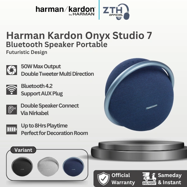 Harman Kardon Onyx Studio 7 Bluetooth Speaker Portable