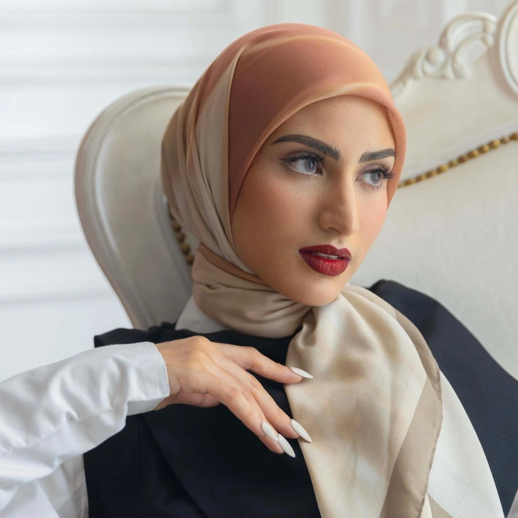 PARTE Frida Printed Scarf Scarf Hijab Motif