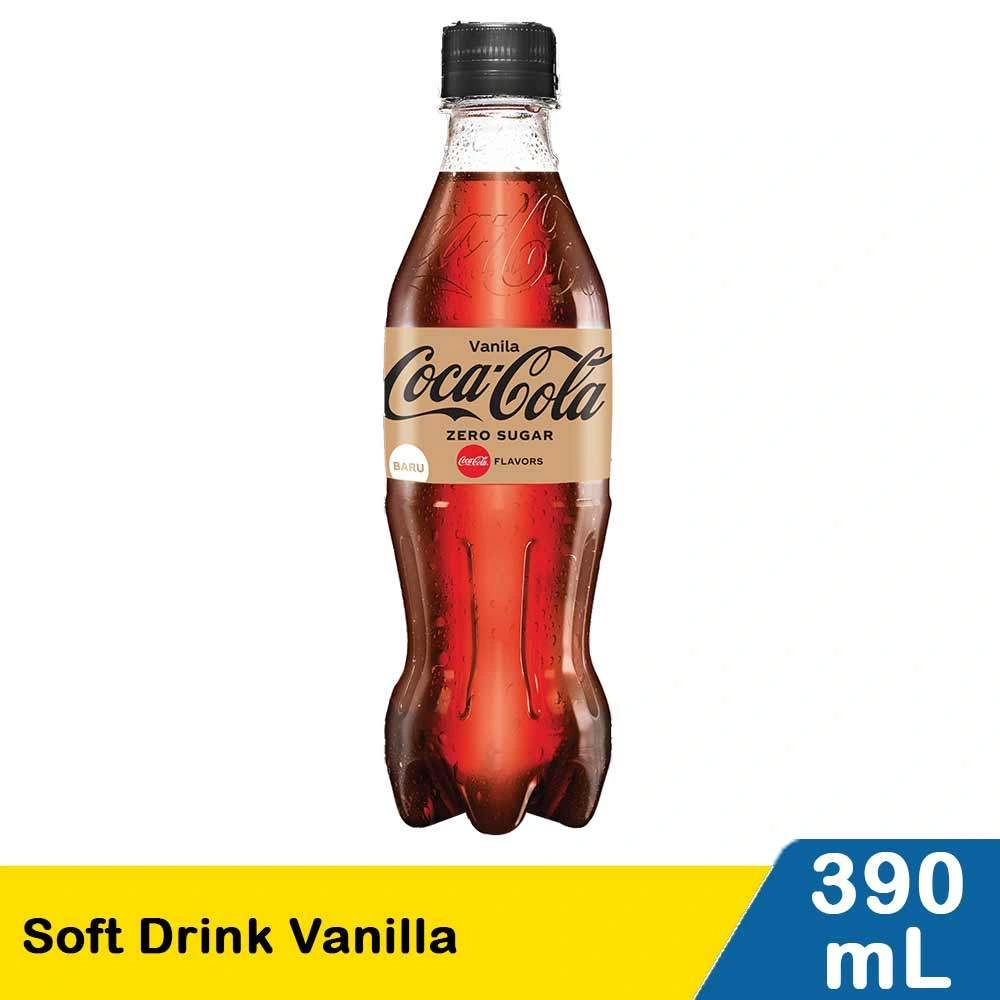 COCA COLA SOFT DRINK VANILLA 390ml