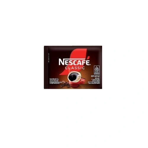 NESCAFE Classic Kopi Instan Kopi Hitam Kopi Bubuk Kopi Sachet 2gr Sachet (10) x 6