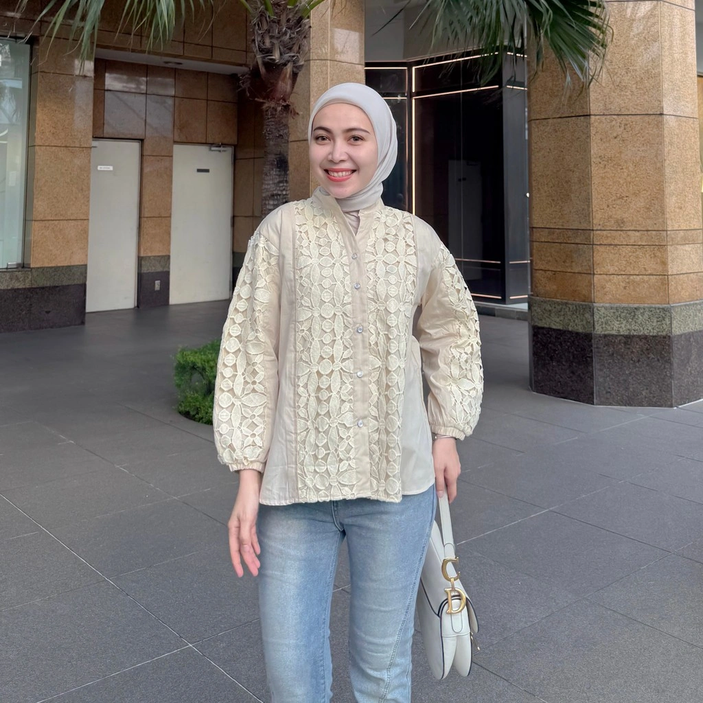 STACEY BLOUSE BASIC COTTON