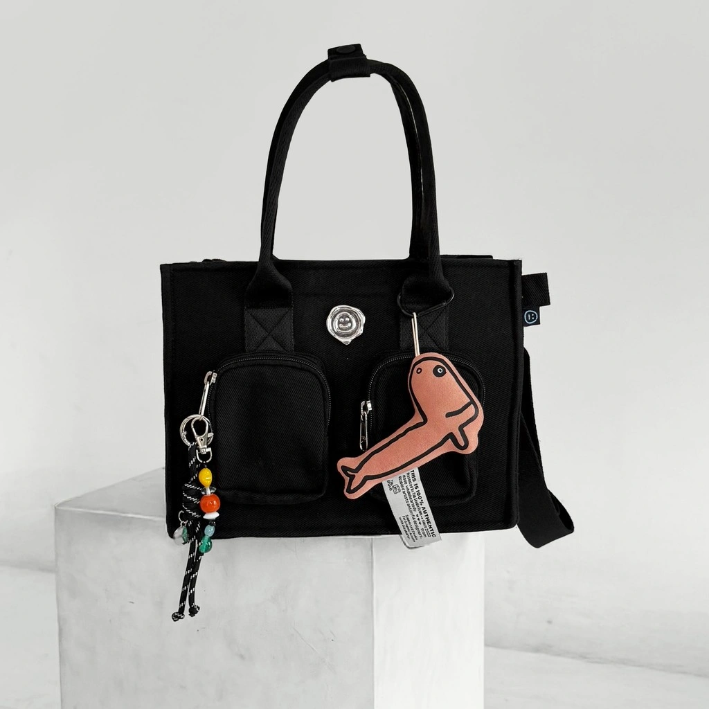 FAITH FADE - Double Pocket Work Totebag (Small)