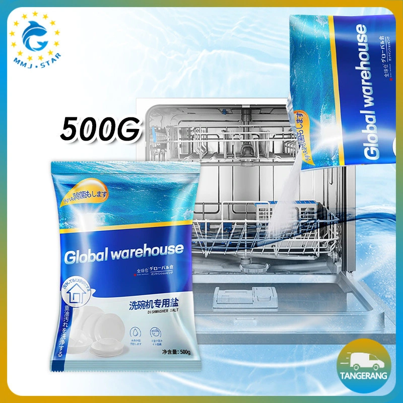 500gr Dishwasher Salt Garam Mesin Pencuci Piring Otomatis Salt For Dishwasher Machine