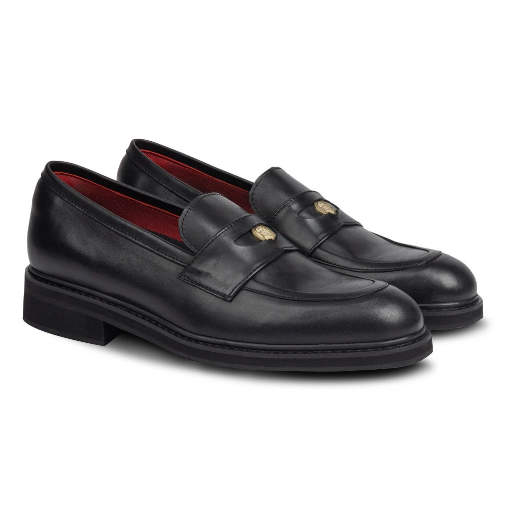 Quinn Penny Black- Nappa Milano - Sepatu Unisex