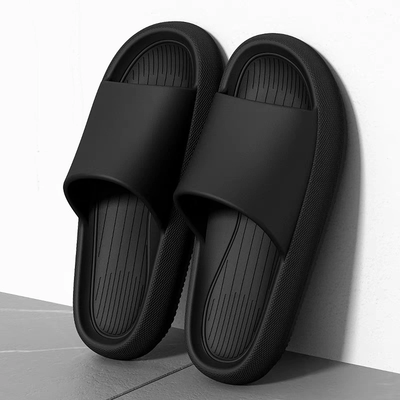 Sendal Slop Cowo Sandal Pria Wanita Kekinian Empuk Sendal Laki Jelly Rumah Sepatu  Sandal wanita