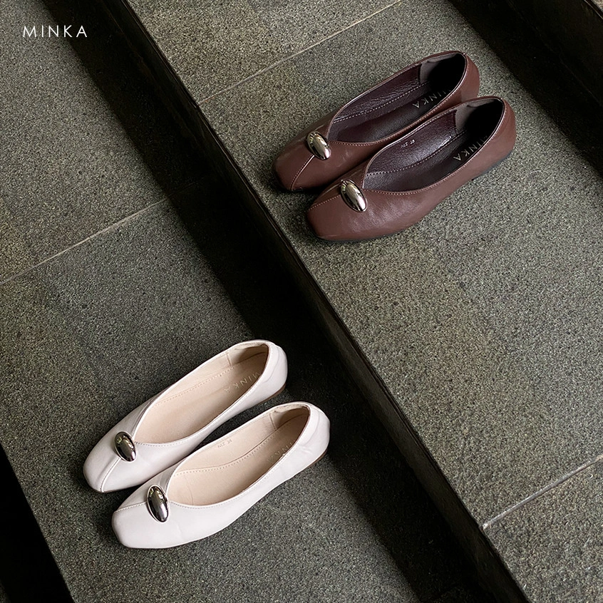 MINKA - NIZ Square Toe Woman Flat Shoes