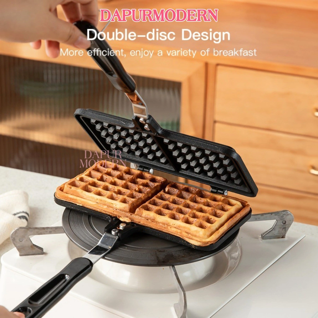 STOVE WAFFLE MAKER GM-2175 Cetakan kue waffle croffle sandwich crispy anti lengket premium
