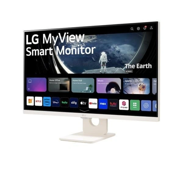 LG MYVIEW SMART MONITOR 27 INCH 27U511SA-W IPS FHD 1080P 5MS 100HZ SPEAKER WEBOS WHITE 3Y