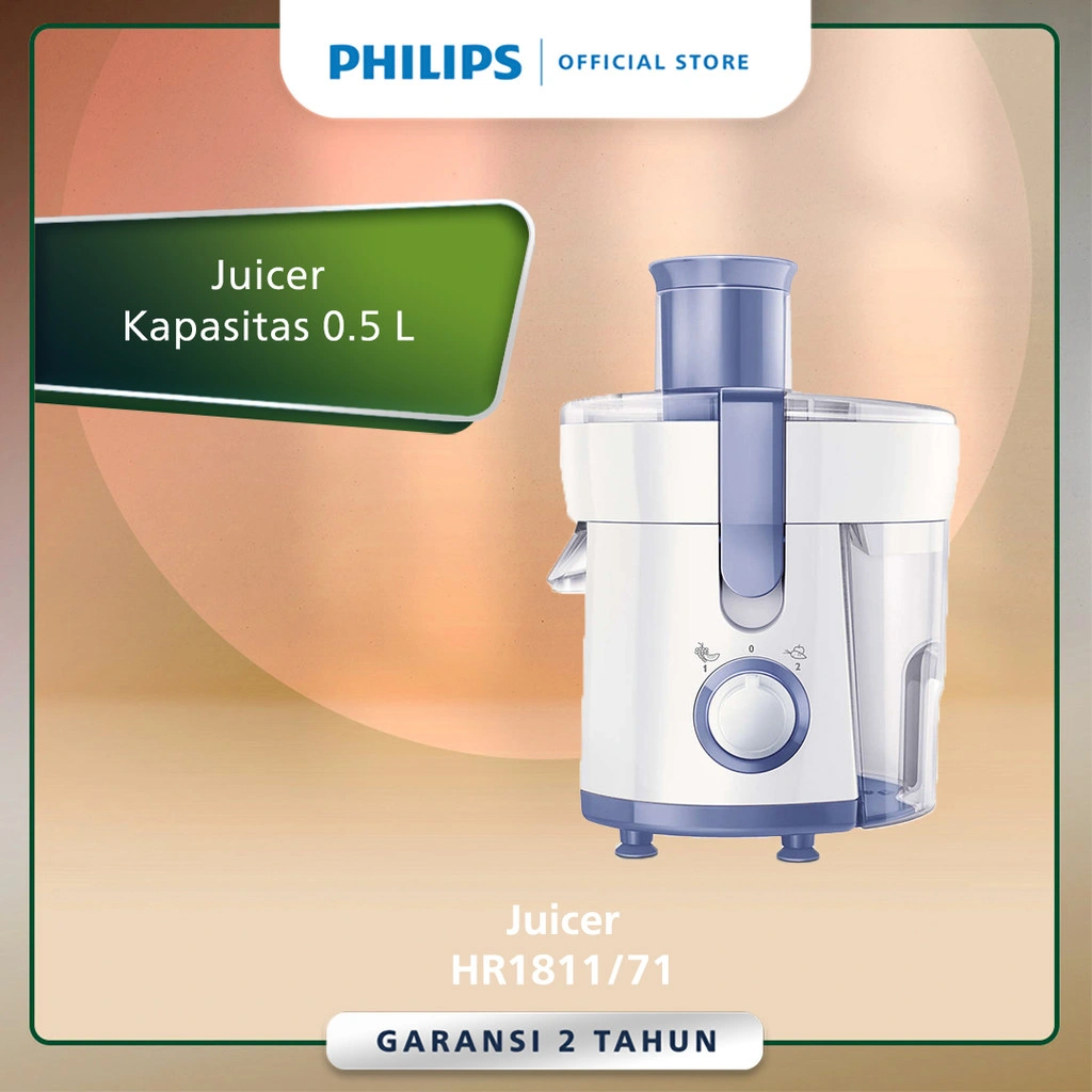 Philips Juicer HR1811/71 Juicer Philips Blender Juicer 0.5 L