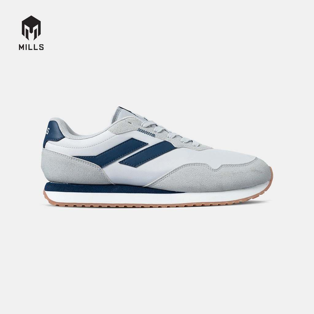 MILLS SEPATU LIFESTYLE TRIPOLI STAR GREY/LT.GREY/NAVY 9701411