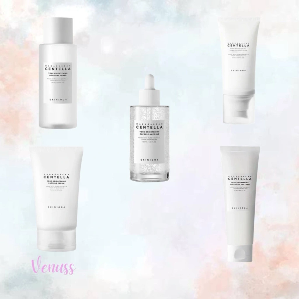 Skin1004 tone brightening capsule ampoule 30ml | 100ml | 50ml | Madagascar Centella Tone Brightening Tone Up Sunscreen | Madagascar Centella Tone Brightening Capsule Cream | Tone Brightening Cleansing Gel Foam | Tone Brightening Boosting Toner