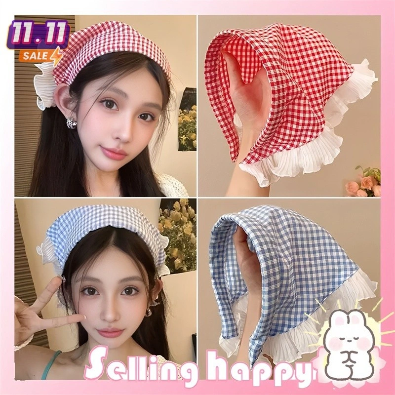 headband aksesoris rambut syal diskon	bando bandana renda	bandarbando syal bando bandana segitiga