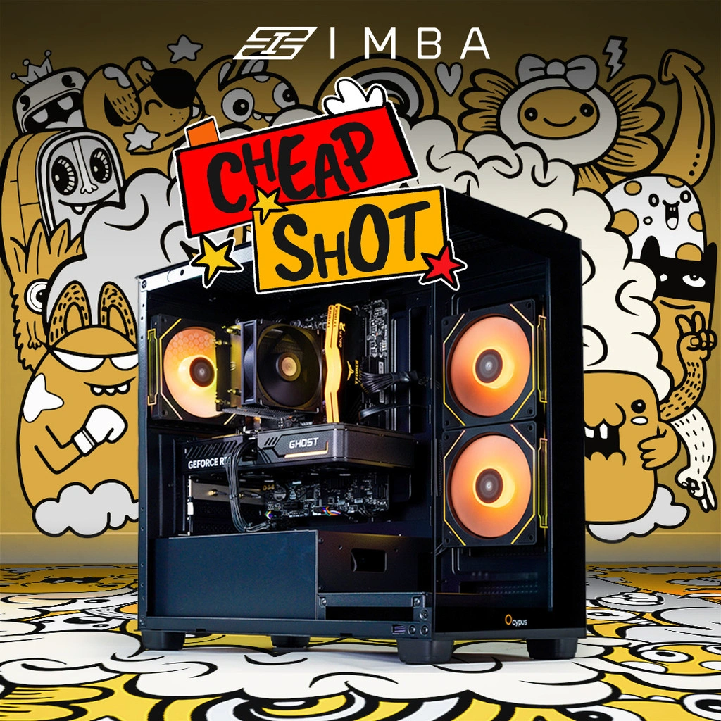 IMBA CHEAPSHOT PC RYZEN 5 7500F RTX 5060 TI 16G/ 16GB 500GB RAKITAN PC GAMING - UGE-TR-EK-COC/D5