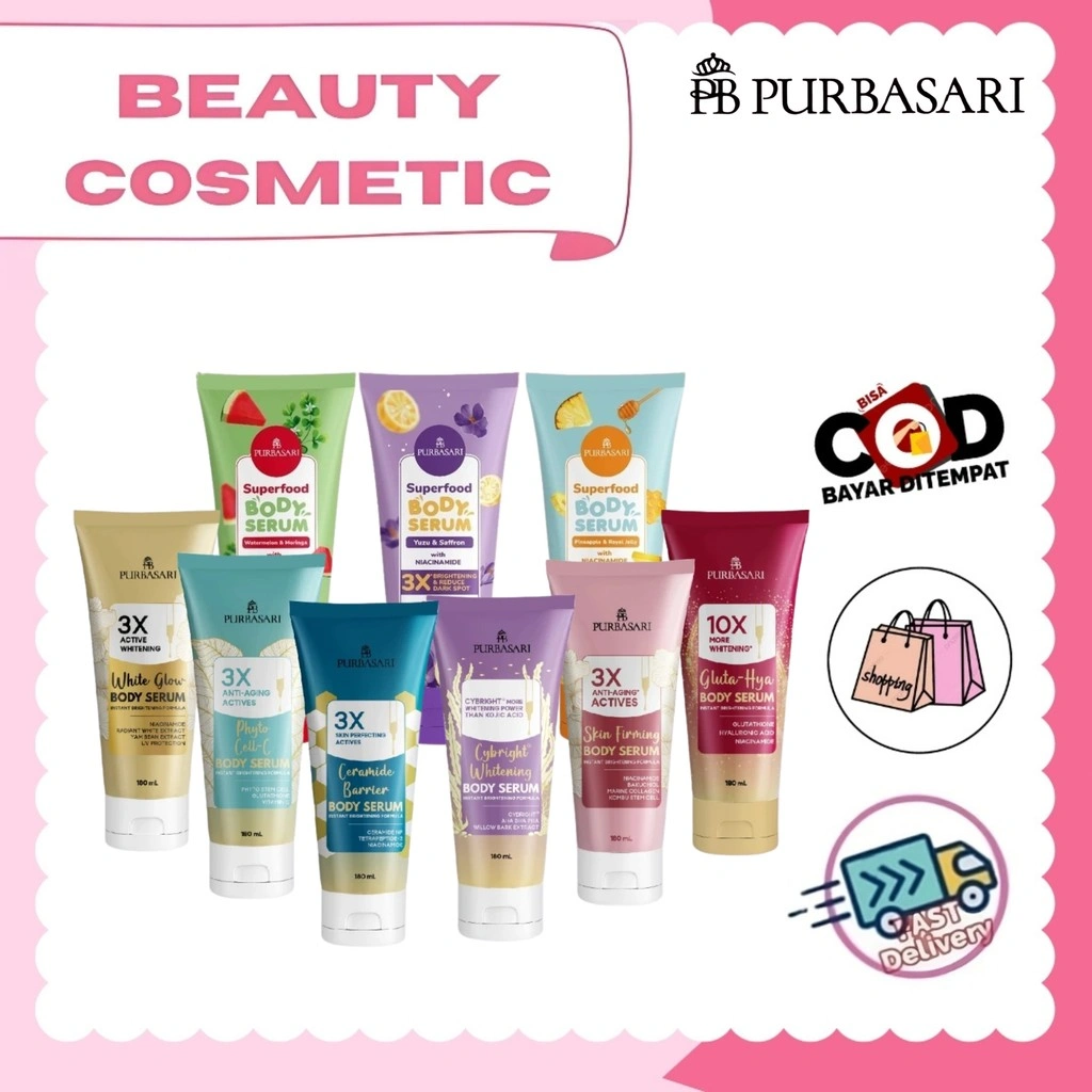 Purbasari body serum 180ml - body lotion