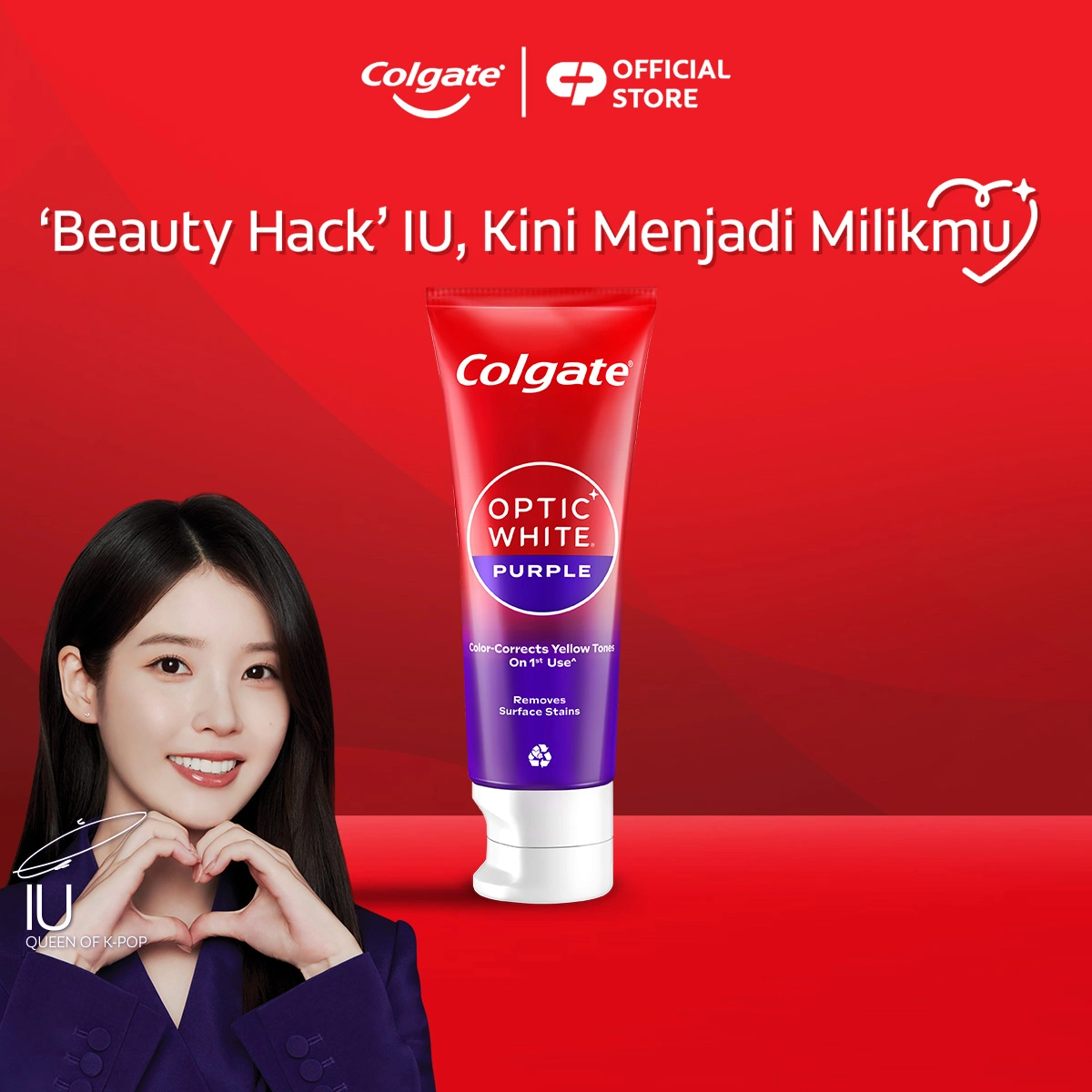 Colgate Optic White Purple - Pasta Gigi Pemutih
