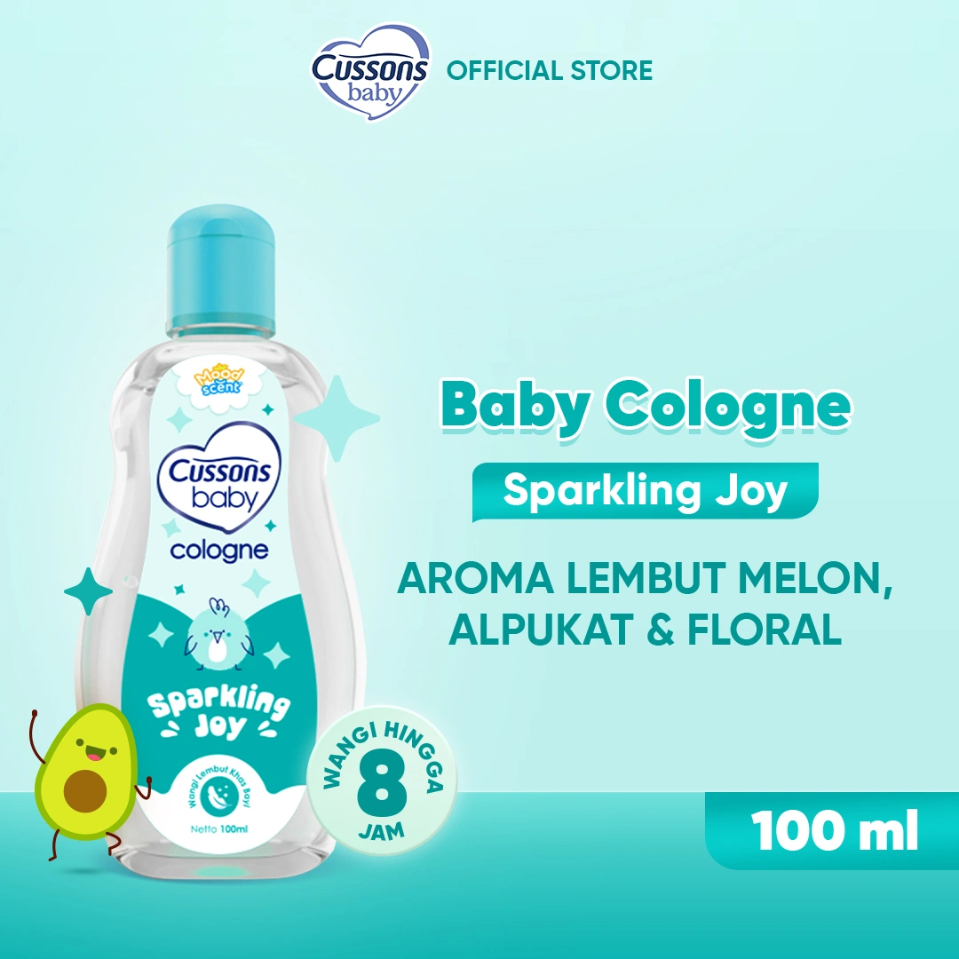 Cussons Baby Cologne Sparkling Joy - Minyak Wangi Bayi 100ml