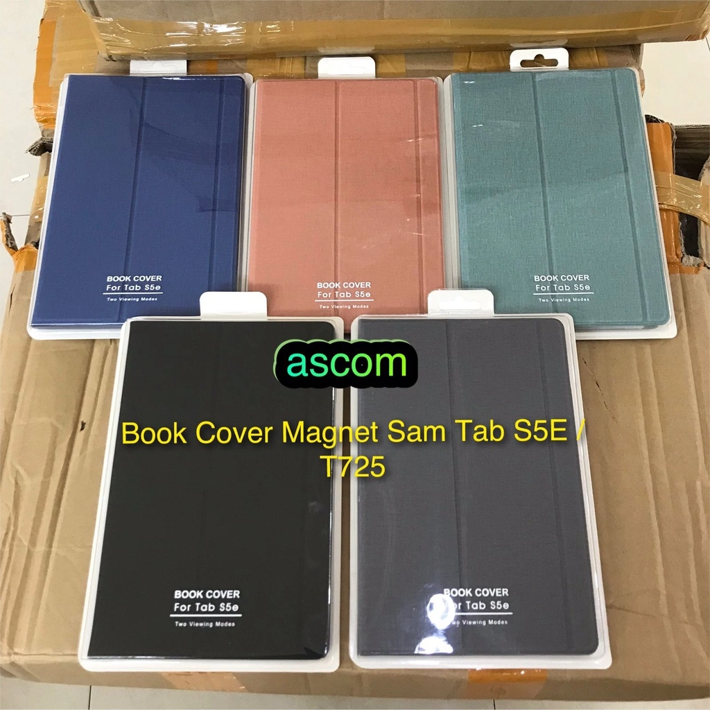 Sarung Book Cover Samsung Galaxy Tab S5E 10.5inch 2019 | T725 ORI OEM - Bookcover magnet
