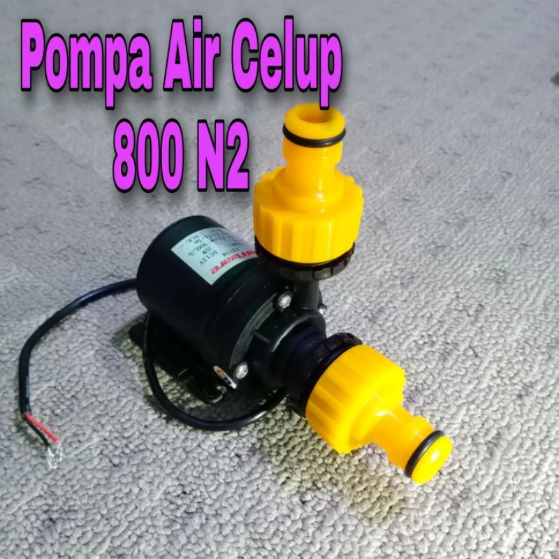 Pompa Air Celup N2 800 L/H DC 12V Hidroponik Aquarium R13
