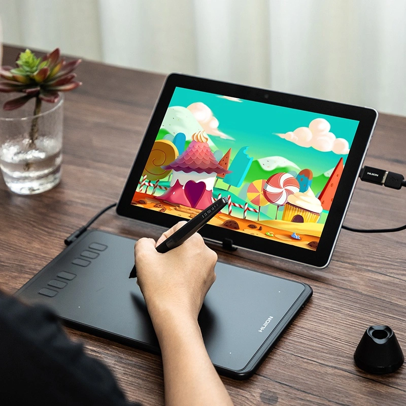 Huion H640P Inspiroy Graphic Digital Tablet USB Signature Drawing Pad Tablet Design Graphics OSU!