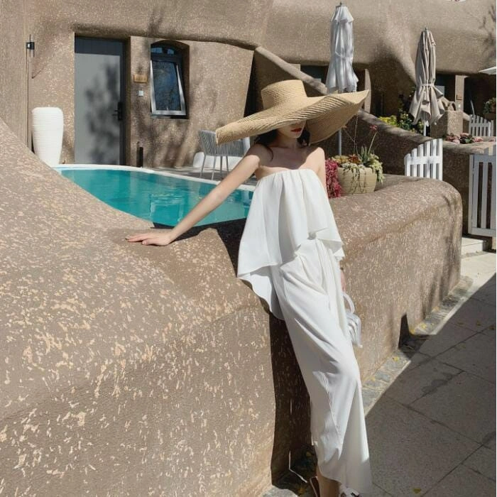 ๐๐๐๐๐ ๐๐๐๐๐ ๐๐๐
- WHITE RUFFLE jumpsuit woman premium / playsuit / korean summer jumpsuit / beachwear bali / dress pantai wanita / jumpsuit wanita / casual jumpsuit / vintage jumpsuit / bohemian jumpsuit / baju pantai wanita / romper woman / baju bali