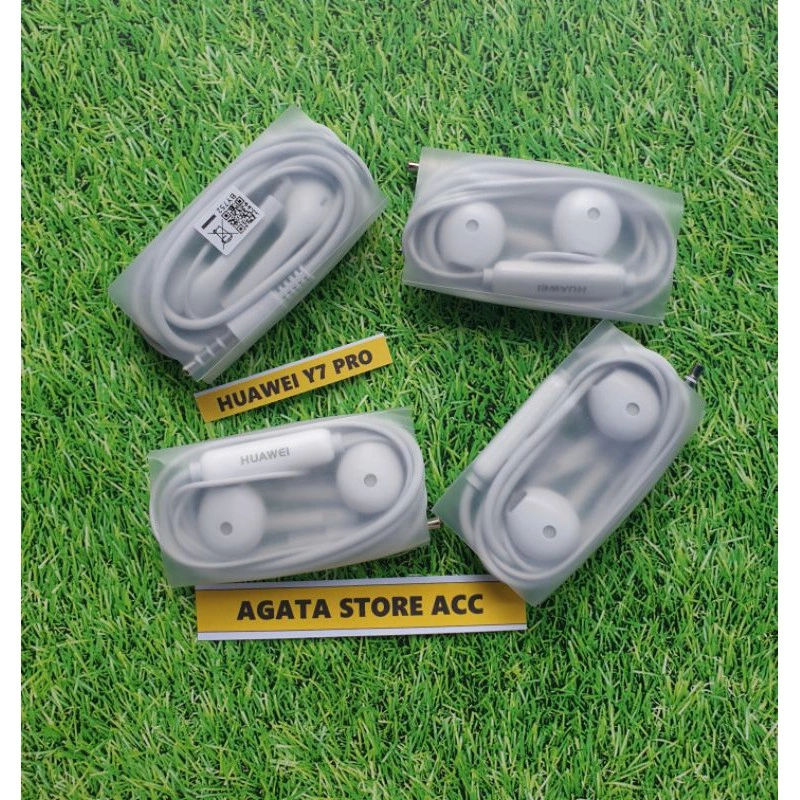 Headset Earphone For Huawe Y9 / Y7 Pro / Y6 / Y5 Honor Original Jack 3.5mm Stereo Ori New