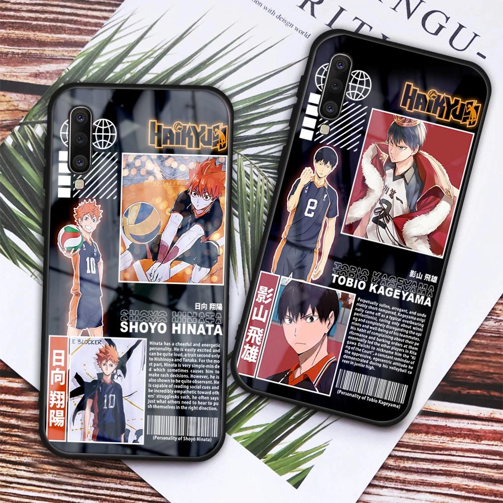 Custom Hardcase Softcase Glasscase Casing Anime Haikyuu [HP Samsung, iPhone, Oppo, Xiaomi, Redmi, Realme, Vivo, All type Smartphone]