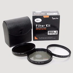 Filter Kit Mod2 UV+CPL+ND08 Paket Filter Kamera Canon Nikon Sony 37mm 49mm 58mm 62mm