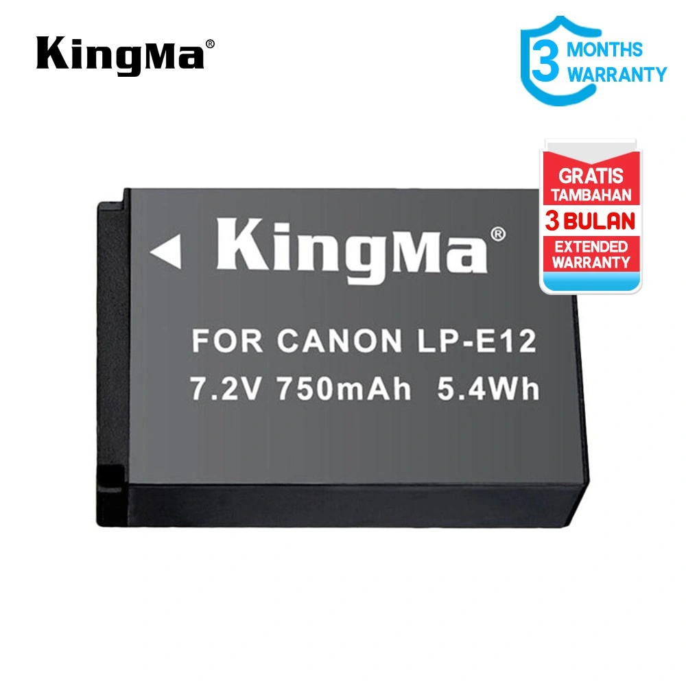 KINGMA Battery for Canon LP-E12