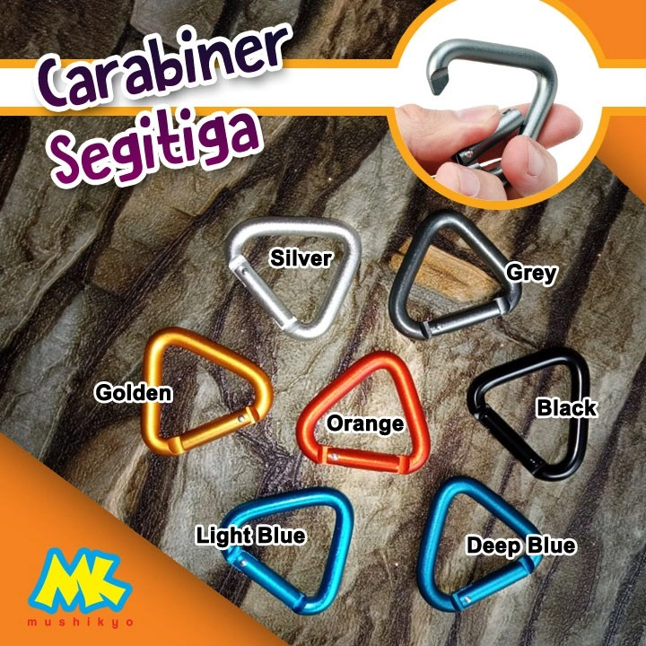 Karabiner Segitiga - Triangle Carabiner