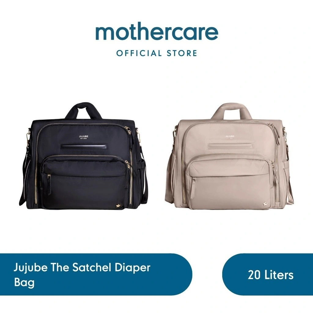 Jujube The Satchel Diaper Bag - Tas Travel Perlengkapan Popok Bayi