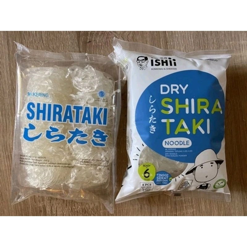 Mie shirataki kering /Dry shirataki 200gram