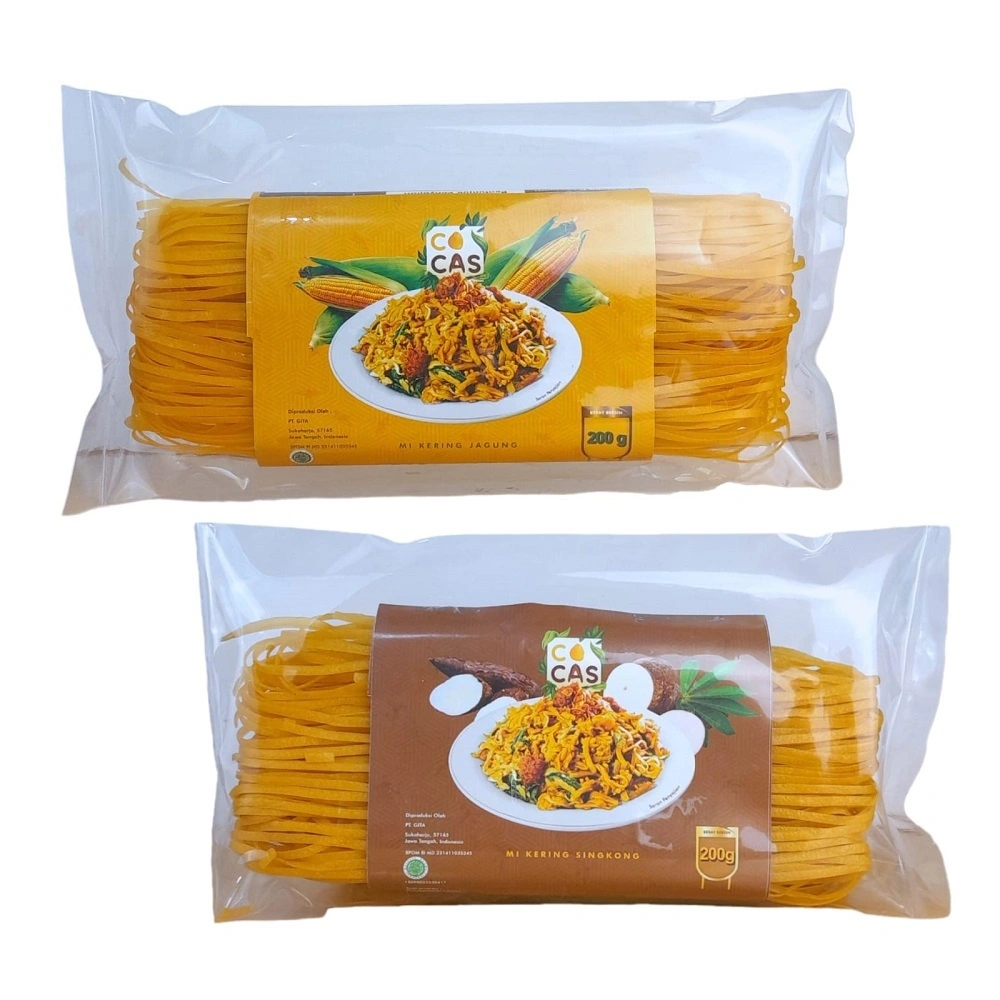 MIE KERING SINGKONG DAN JAGUNG FREE GLUTEN COCAS 200GR