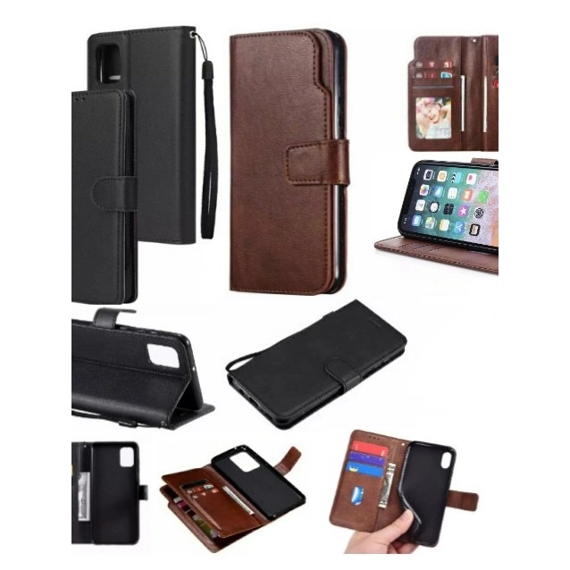 REALME C2 C11 2011 C11 C20 C21 C30 C30S C31 C33 C35 C51 C51S C53 C65 C67 NOTE 50 CASE LEATHER BOOK SOFTCASE, COVER FLIP STANDING LEATHER CASE, FLIP KULIT KANCING,BOOK COVER DOMPET