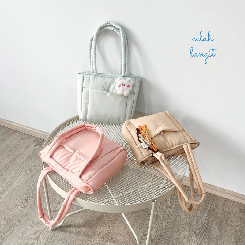 CELAH LANGIT SASSY TOTEBAG | Totebag Lucu Wanita