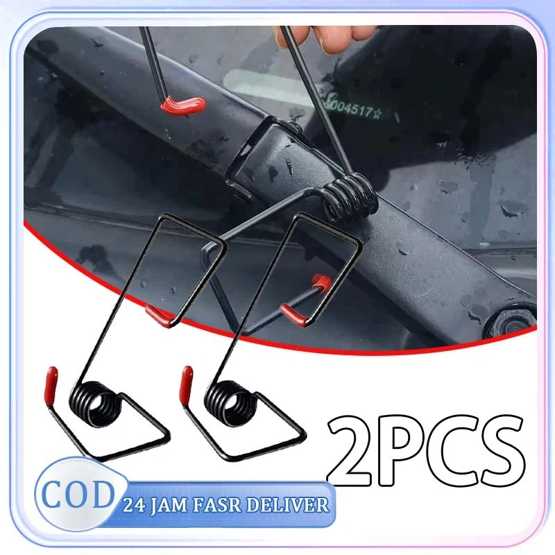 2buah/Set Penguat Wiper Mobil Penguat Pegas Wiper Rain Wing Wiper Car