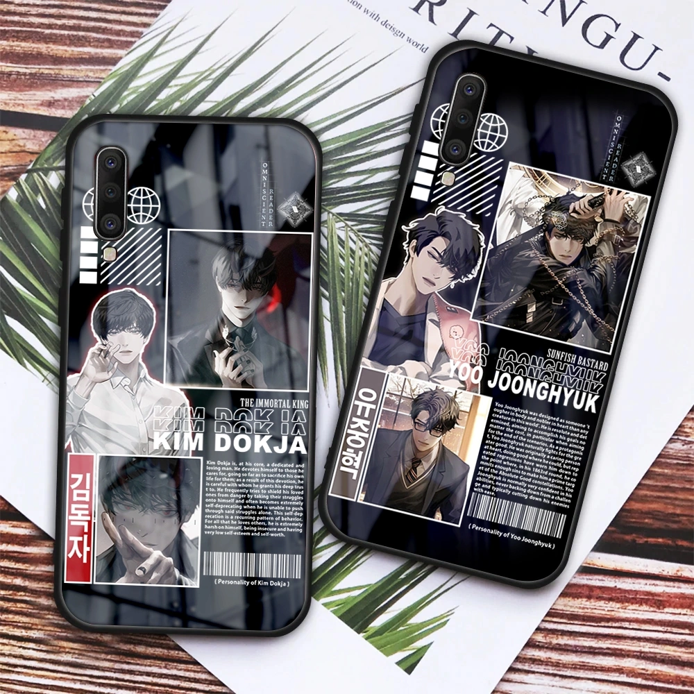 Custom Hardcase Softcase Glasscase Casing Novel Komik Manhwa Omniscient Reader's Viewpoint [HP Samsung, iPhone, Oppo, Xiaomi, Redmi, Realme, Vivo, All type Smartphone]