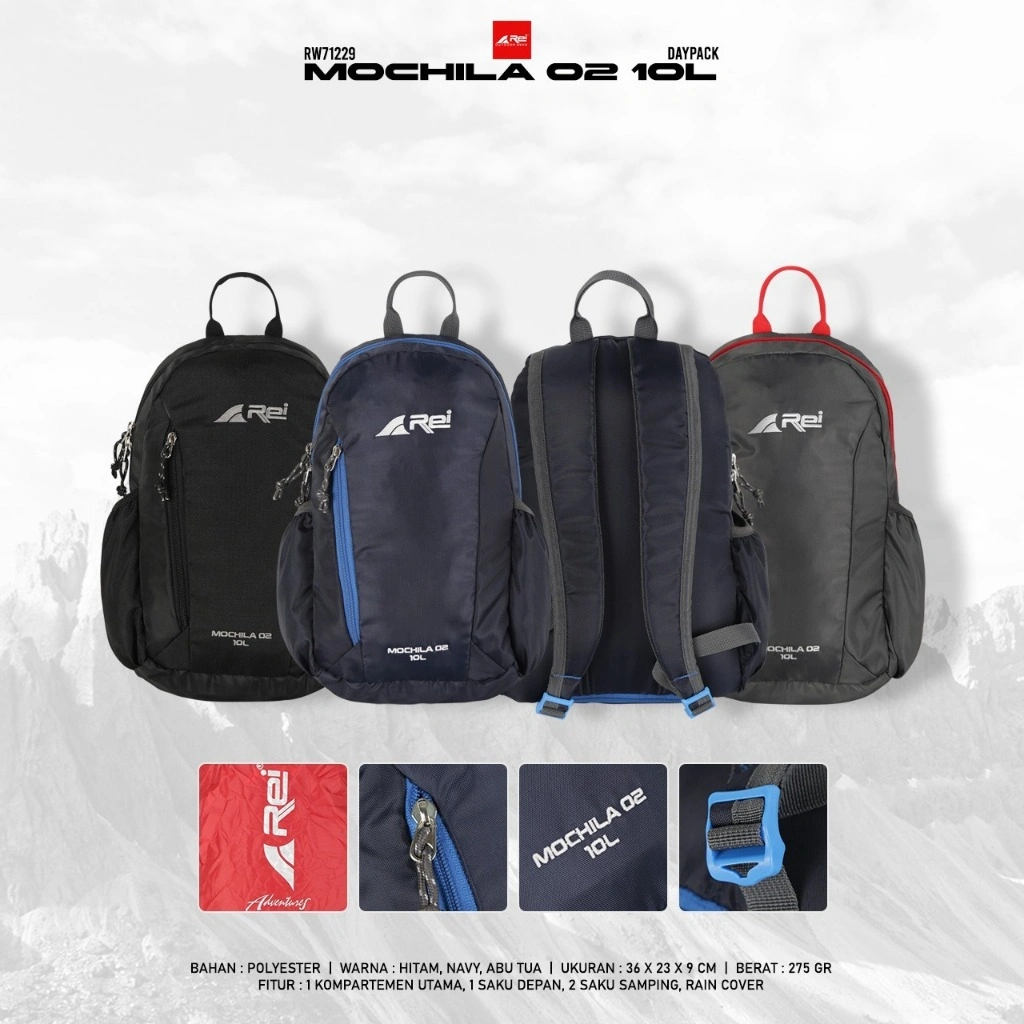 Tas Ransel Mochila 02 10 Liter Arei Outdoorgear