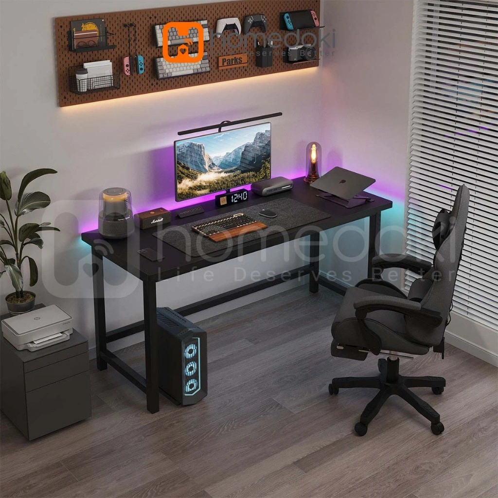 Homedoki Meja Komputer / Meja kantor / Meja Kerja / Meja PC / Meja Laptop /Meja Gaming