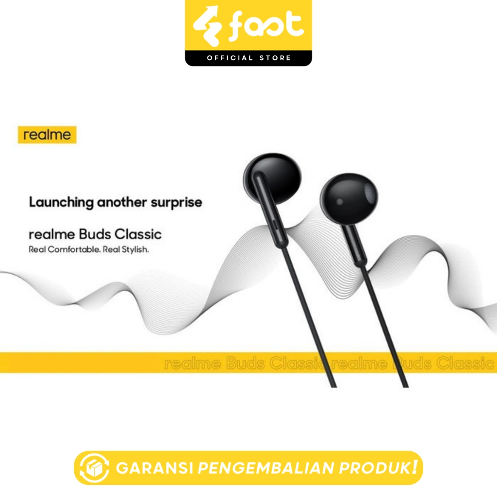 Headset Realme Buds Classic Original